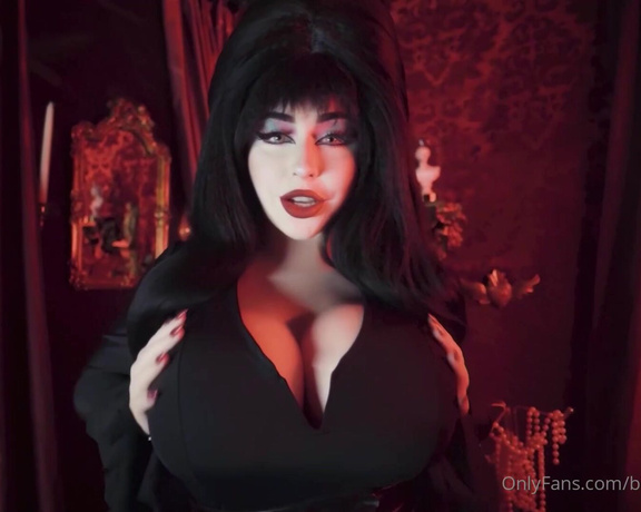 Juliette Michele aka bishoujomom OnlyFans - NEW 10min 50sec Elvira Breast Worshipping JOI Video Do you want to stroke your cock