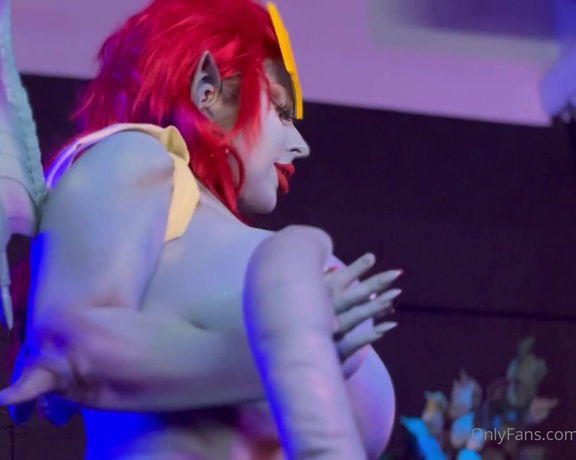 Juliette Michele aka bishoujomom OnlyFans - First look & behind the scenes video of my Demona from Gargoyles shoot The video