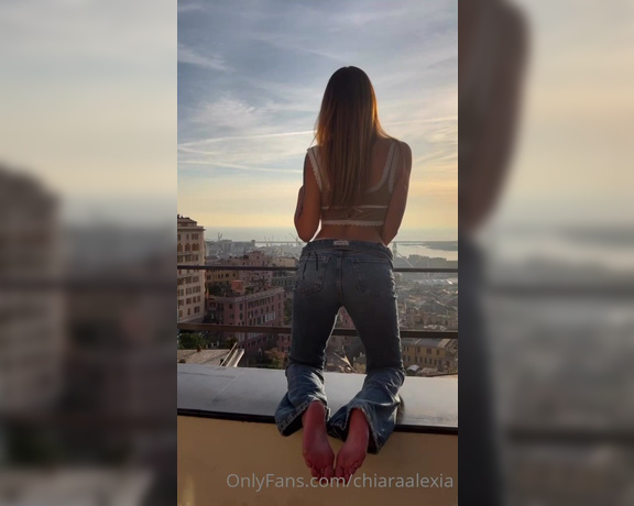 Chiara Alexia aka chiaraalexia OnlyFans - Che bel panorama… Siete carichi per la live di domani