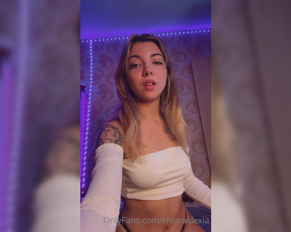 Chiara Alexia aka chiaraalexia OnlyFans - Buon luned dalla mia pesca amori