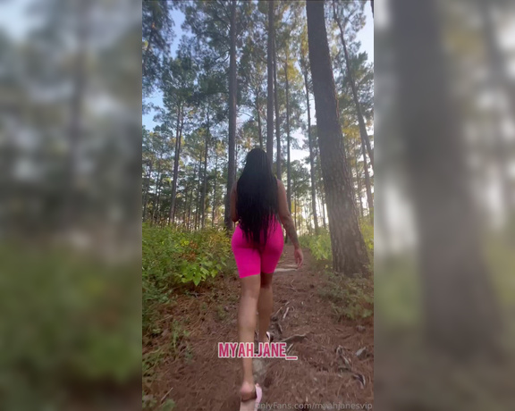 Myah Jane aka myahjanesvip OnlyFans - I really be in the woods in flip flops