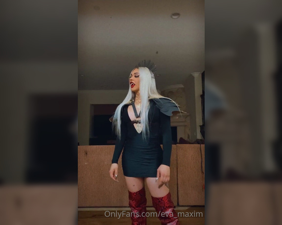 Eva_maxim - HAPPY HALLOWEEN BABES! Did you see my live streams last night on g (31.10.2021)