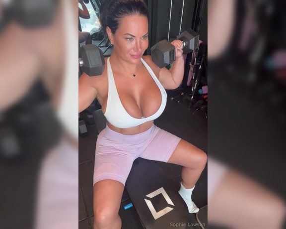 Sophie Lawson aka sophie_lawson OnlyFans - Sweaty