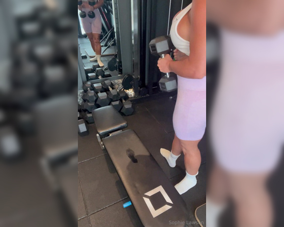 Sophie Lawson aka sophie_lawson OnlyFans - Sweaty