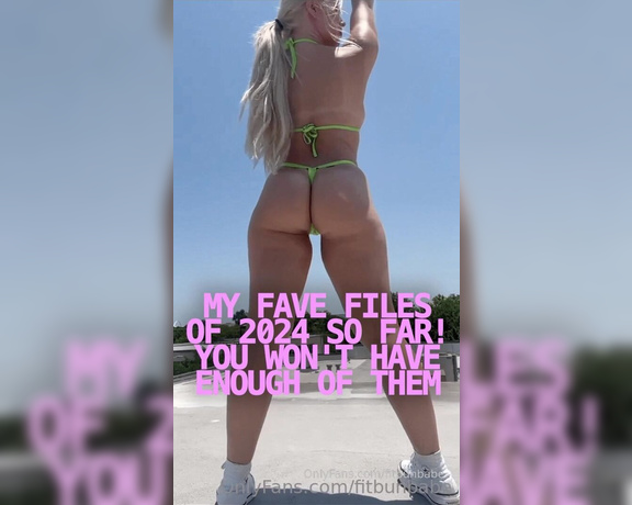 Fitbunbabe aka fitbunbabe OnlyFans - MID YEAR CLEARANCE My most memorable files from 2024 so far! Can you believe that peach,