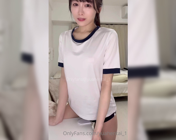 Yua Yuahentai aka yuahentai_1 OnlyFans - I wore my school sportswear and it reminded me of my chiIdhood I used