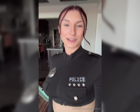 Tatum Alland aka tatumalland OnlyFans - TIP THIS POST $10 FOR PART 2 Part 1 POV Cop role play POV