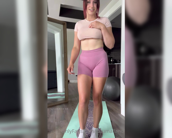 Tatum Alland aka tatumalland OnlyFans - TIP THIS POST $10 FOR PART 2 PART 1 You signed up for an online stretching