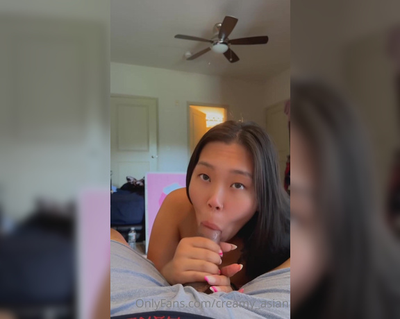 Creamy_asian aka creamy_asian OnlyFans - My double hand twist blowjob combo will have you coming back for more and more