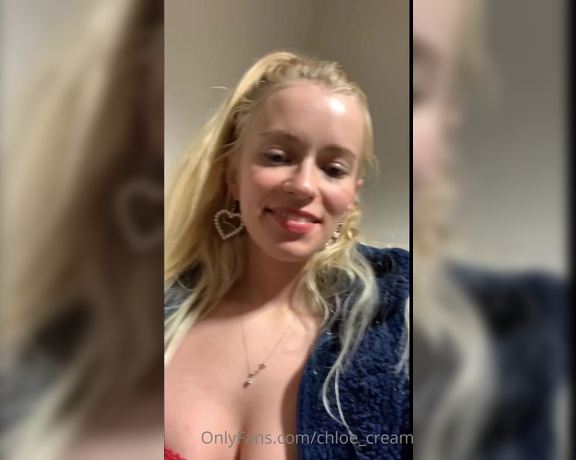 Chloe Cream aka chloe_cream OnlyFans - Still a bit down so I went through my clips and made some videos! I call