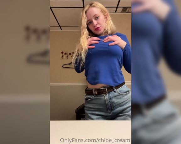 Chloe Cream aka chloe_cream OnlyFans - Still a bit down so I went through my clips and made some videos! I call