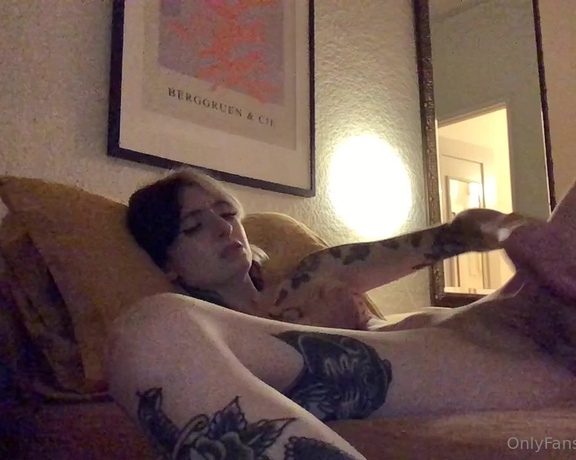 Own_Practice_8161 aka ratxgurl OnlyFans - Sorry the video is so dark  I was horny but sleepy and sore and having