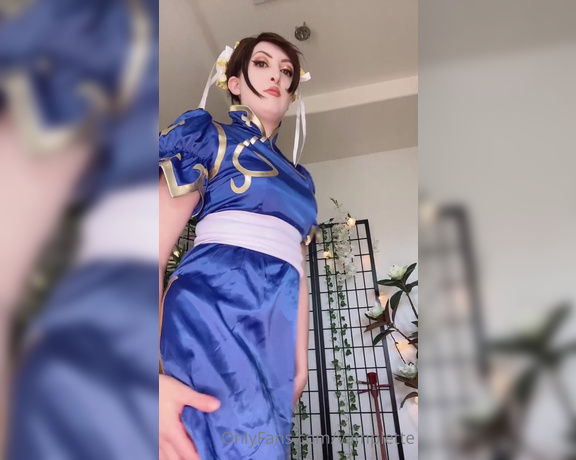 Vamplette aka vamplette OnlyFans - Going to do some new Chun Li content soon just waiting for some stuff