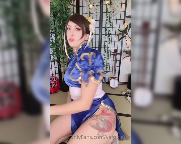 Vamplette aka vamplette OnlyFans - Going to do some new Chun Li content soon just waiting for some stuff