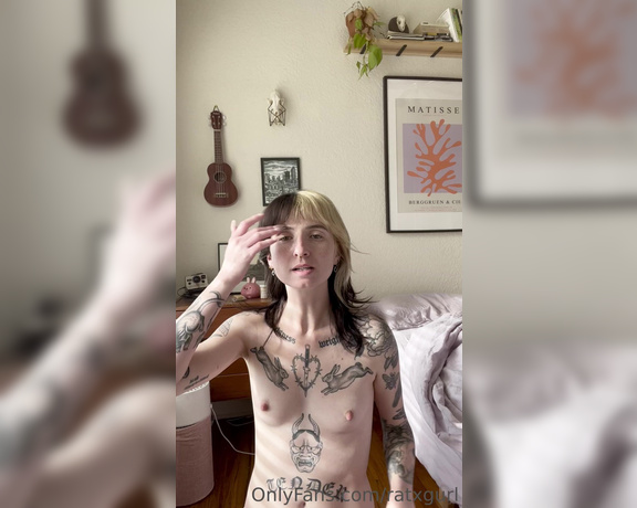 Own_Practice_8161 aka ratxgurl OnlyFans - Fresh outta bed tattoo tour )