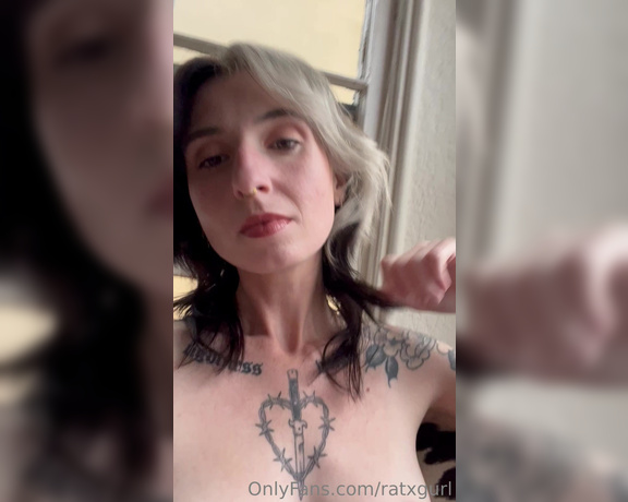 Own_Practice_8161 aka ratxgurl OnlyFans - COW CHAIR NUDES also does anyone else’s cat always put their asshole in the frame whenever