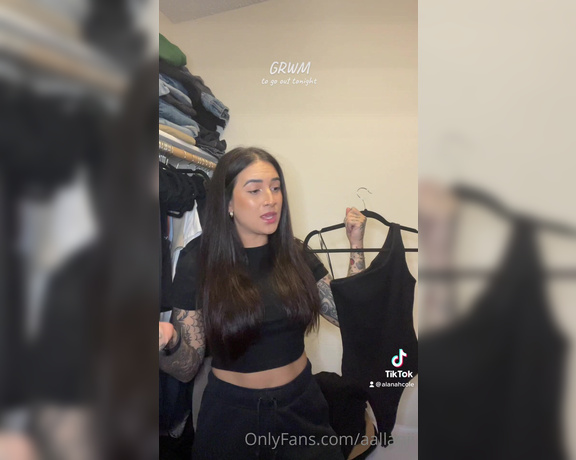 Alanah Cole aka alanahcole OnlyFans - Just made this tiktok getting ready