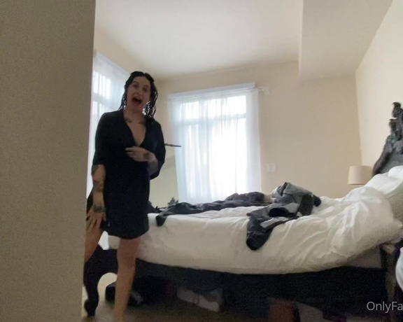 Alanah Cole aka alanahcole OnlyFans - My roommate scared me and I threw my underwear at him lol btw we aren’t