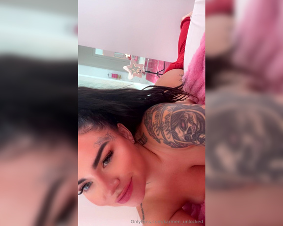 Karmen_Unlocked aka karmen_unlocked OnlyFans - ## just a quick little personal vid also i hope you’ll watch my live show