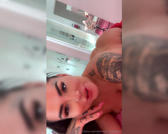 Karmen_Unlocked aka karmen_unlocked OnlyFans - ## just a quick little personal vid also i hope you’ll watch my live show