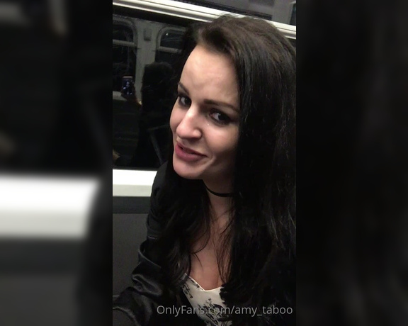 Amy_taboo - Sucking a stranger cock on a London train MR (04.06.2020)