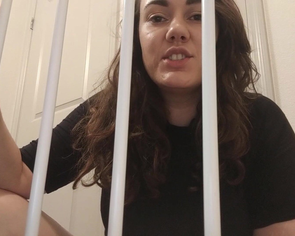 Lucy Skye - Caged Toilet Servitude, Toilet Slavery, Femdom, Toilet Humiliation, Goddess Worship, Ass Licking, ManyVids