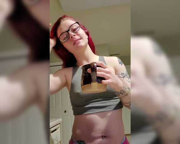 Ms Red aka vermilionvixen OnlyFans - Happy Saturday! No shame in my game Per request, here is a videopost showing my self