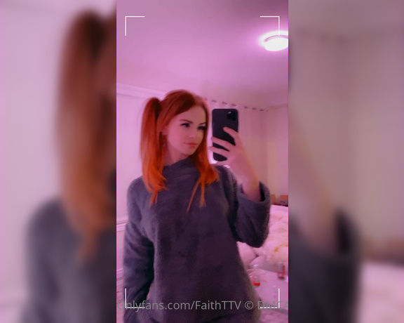 FaithTTV aka faithttv OnlyFans - Don’t be fooled I’m hiding tiddies under my comfy clothes 1 photo & 2 videos)