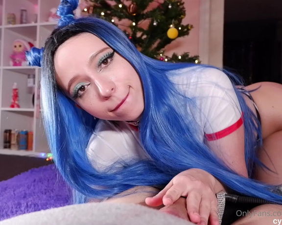 CyberlyCrush aka cyberlycrush OnlyFans - Ahh NEW VIDEO Blue haired egirl knows how to fuck! Here you’ll see