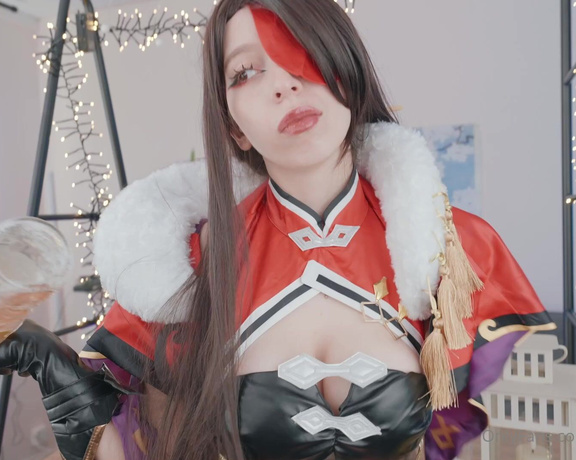 CyberlyCrush aka cyberlycrush OnlyFans - NEW VIDEO 4k, 44 MINUTES ) Beidou from Genshin Impact wants to rest after