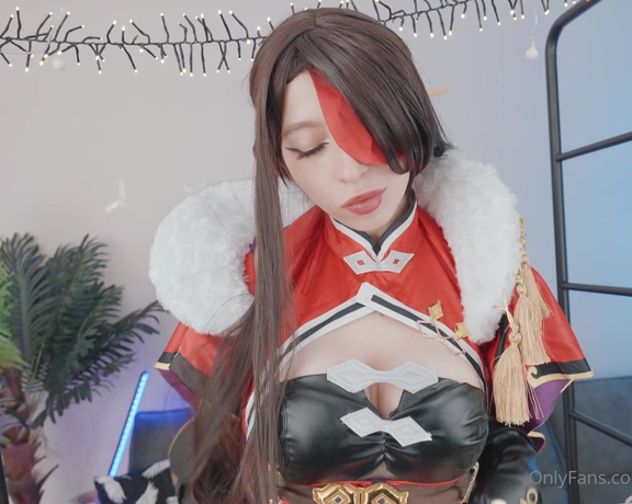 CyberlyCrush aka cyberlycrush OnlyFans - NEW VIDEO 4k, 44 MINUTES ) Beidou from Genshin Impact wants to rest after