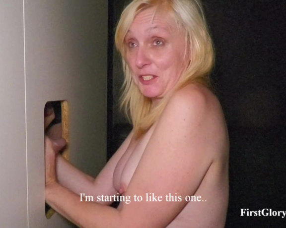 FirstGloryhole - Mature Lena - her first Gloryhole Part 4