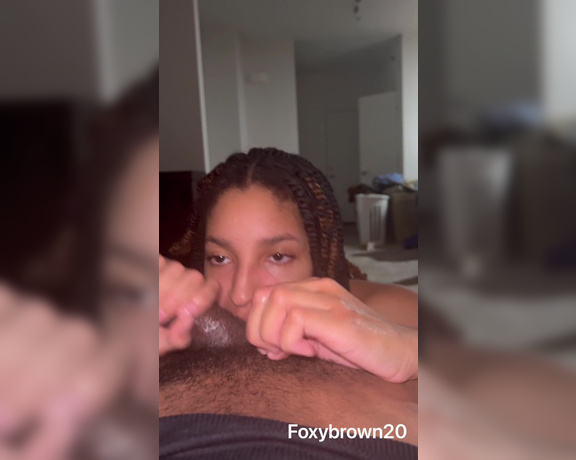 ManyVids - Foxybrown20 - How I suck dick pt 1