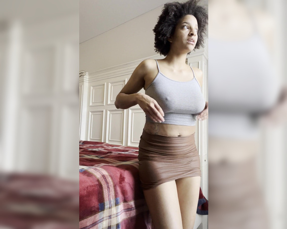 ManyVids - Foxybrown20 - Teasing with tight skirt and shirt