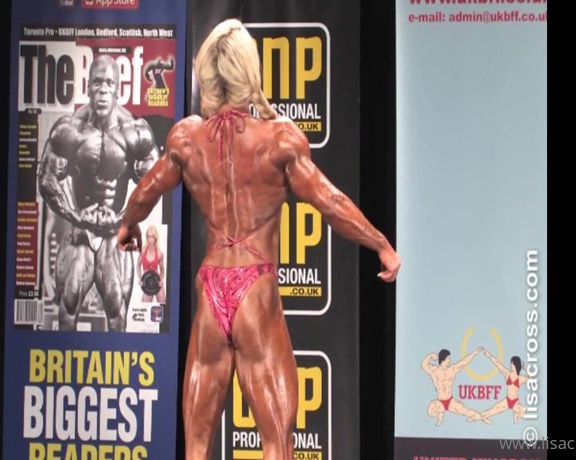 LisaXXXCross aka lisaxxxcross OnlyFans - Doing a guest spot for the crowd at the UKBFF Leicester show