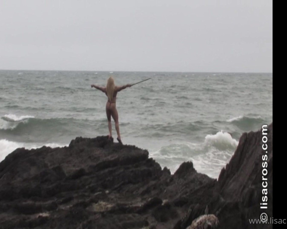 LisaXXXCross aka lisaxxxcross OnlyFans - Part 2 of my modelling assignment on a beach in Cornwall