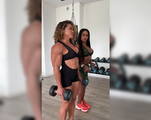 Amy Muscle VIP aka amymuscle_vip OnlyFans - Trans Workout then Hot Sex Watch us workout together and then go to my apartment and