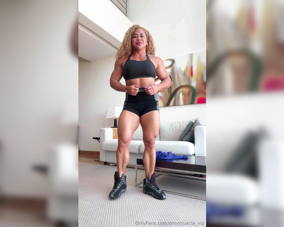 Amy Muscle VIP aka amymuscle_vip OnlyFans - It’s Leg Day