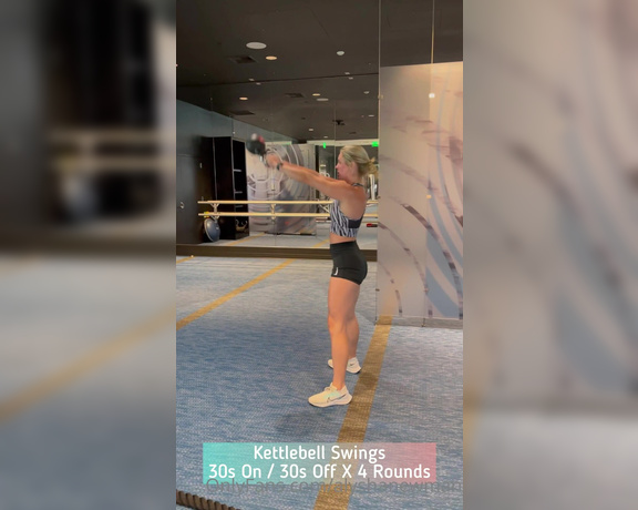 Alysha Newman aka alyshanewman OnlyFans - OFFSEASON WORKOUT #1 You can do this workout in a cheap gym or even a hotel