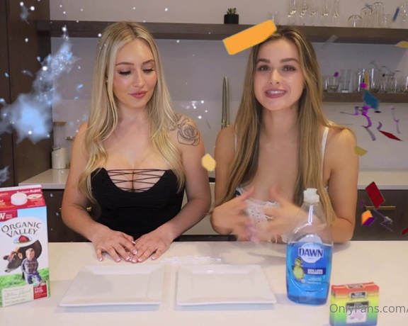 Chem with Wren aka chemwithwren OnlyFans - Make magic milk with @nursenatalia and