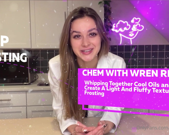 Chem with Wren aka chemwithwren OnlyFans - Come satisfy your sugar cravings and learn how to make this delicious looking soap frosting!