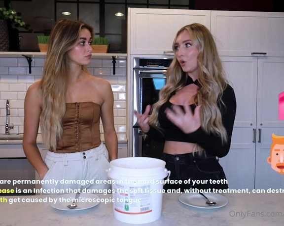 Chem with Wren aka chemwithwren OnlyFans - @nursenatalia and I got together to do a little experiment over coconut oil pulling Have