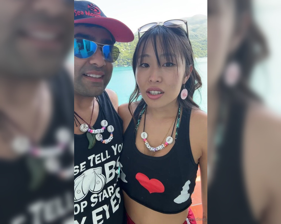 Lay & Alina aka layndare OnlyFans - Bliss Cruise Swingers’ Cruise)  Day 3 We docked in Labadee, Haiti but we didn’t get