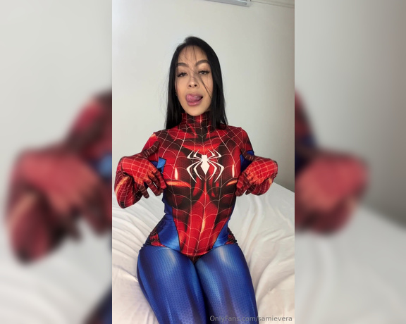 Samie Vera aka samievera OnlyFans - Spider girl at your service want to see me throw my spider web