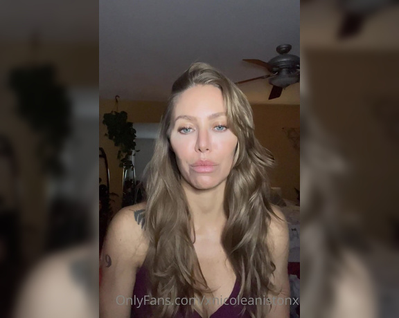 Nicole Aniston aka xnicoleanistonx OnlyFans - TMI alert Sorry, here’s the video from a few nights ago explaining my recent health situation