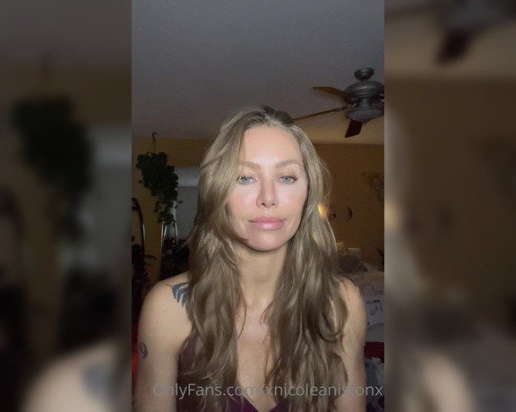 Nicole Aniston aka xnicoleanistonx OnlyFans - TMI alert Sorry, here’s the video from a few nights ago explaining my recent health situation