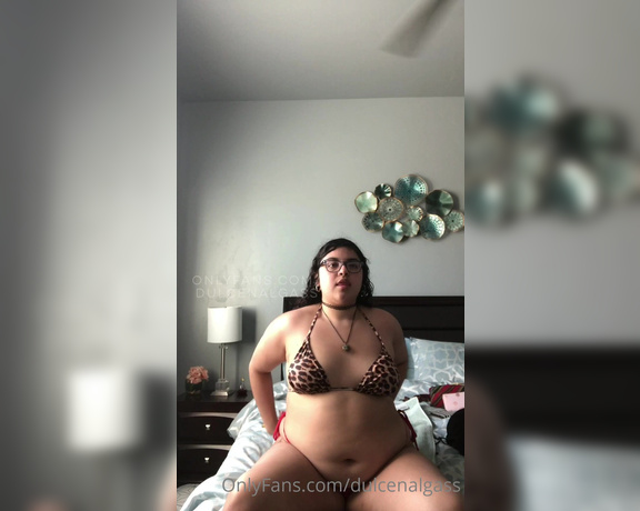 Dulcenalgass aka dulcenalgass OnlyFans - Forgot to post this vid of me sneaking away to bust sum nuts while on