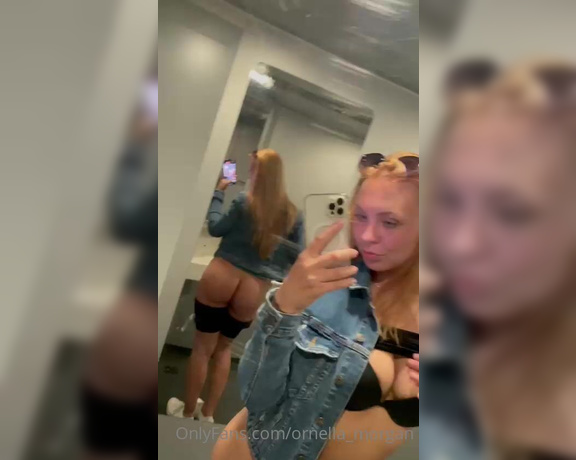 Ornella Morgan aka ornella_morgan OnlyFans - I was on The Train and had some fun you will find more in your dms