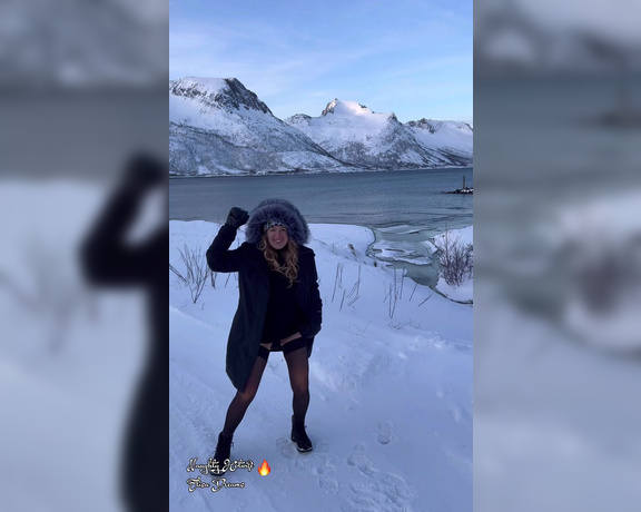 Elisa Dreams aka elisadreams OnlyFans - Continuation of my last day in Norway With still crazy temperatures