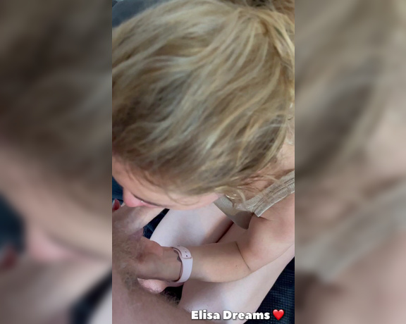 Elisa Dreams aka elisadreams OnlyFans - This morning just after breakfast  I love to cum in the morning, Im always very